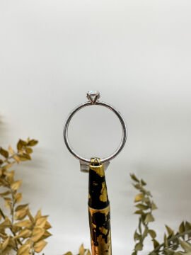 0.43ct Oval Tektaş Yüzük