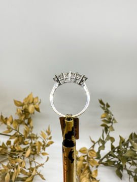 0.41 ct Pırlanta Beştaş Yüzük