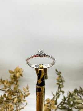 0.06 ct Pırlanta Tektaş Yüzük