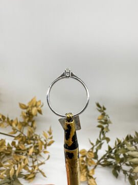 0.06 ct Pırlanta Tektaş Yüzük
