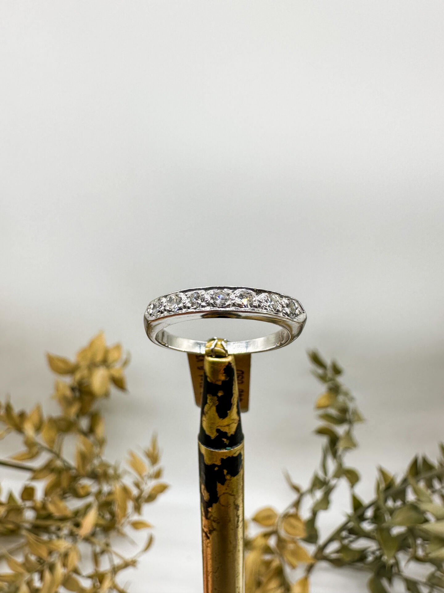 0.21 ct Pırlanta Yeditaş Yüzük