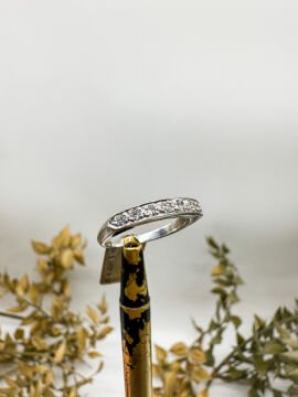 0.21 ct Pırlanta Yeditaş Yüzük