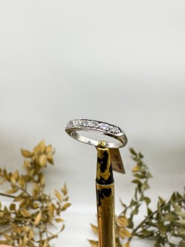 0.21 ct Pırlanta Yeditaş Yüzük