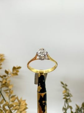 0.57 ct Pırlanta Tektaş Yüzük