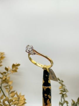 0.57 ct Pırlanta Tektaş Yüzük