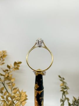 0.57 ct Pırlanta Tektaş Yüzük