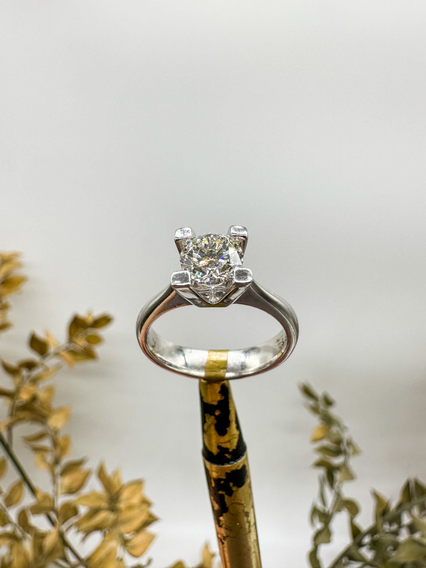 1.00 ct Pırlanta Tektaş Yüzük