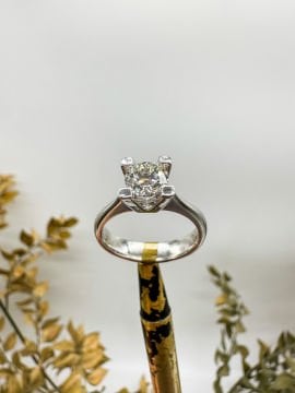 1.00 ct Pırlanta Tektaş Yüzük