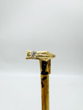 0.15ct Pırlanta Tektaş Yüzük