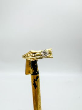 0.15ct Pırlanta Tektaş Yüzük