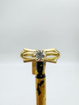 0.15ct Pırlanta Tektaş Yüzük
