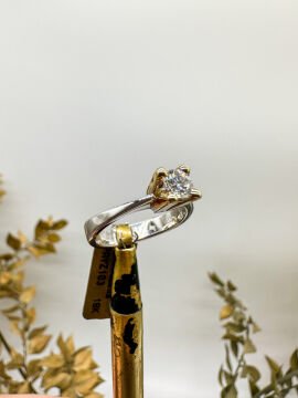 0.39 ct Pırlanta Tektaş Yüzük