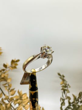 0.80 ct Pırlanta Tektaş Yüzük