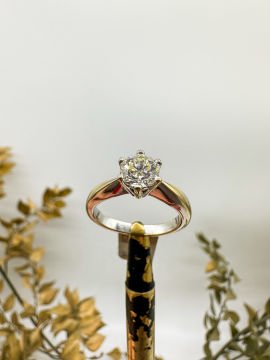 0.80 ct Pırlanta Tektaş Yüzük