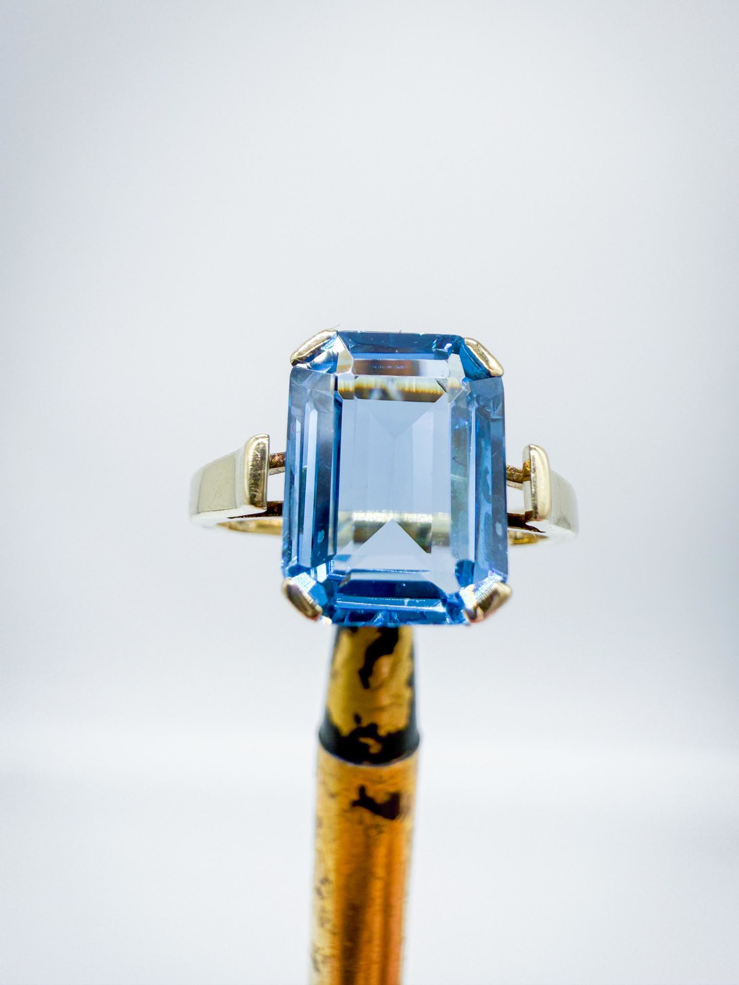 Blue Topaz Yüzük