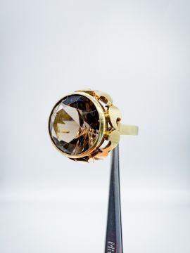 Smoky Topaz Yüzük