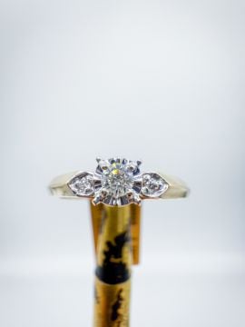 0.13 ct Pırlanta Tektaş Yüzük