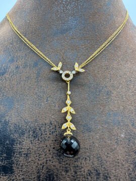 Smoky Topaz Kolye