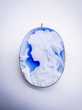 Cameo Kolye - Broş
