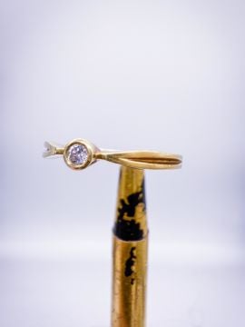 0.07 ct Pırlanta Tektaş Yüzük