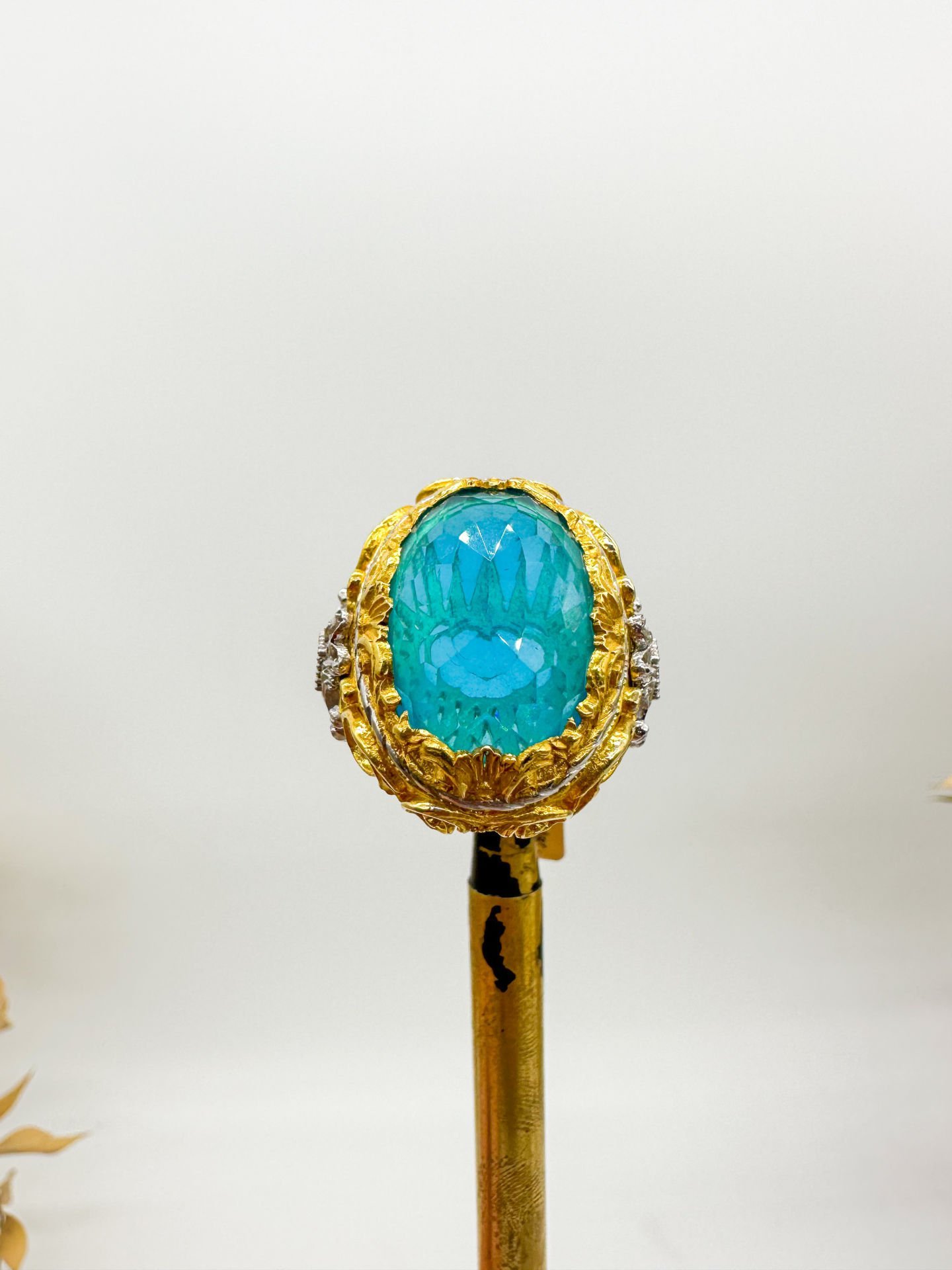 Blue Topaz Yüzük