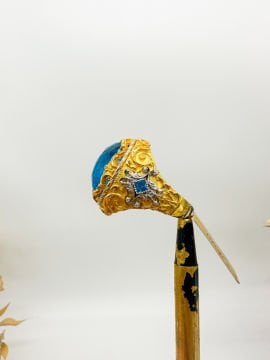 Blue Topaz Yüzük
