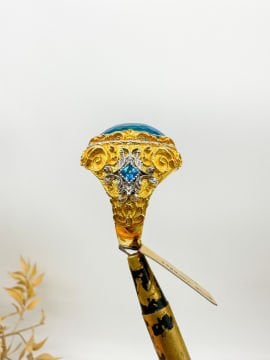 Blue Topaz Yüzük