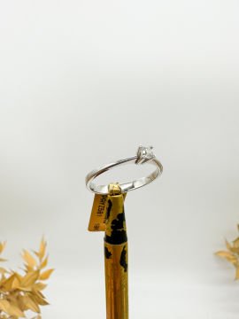 0.08ct Pırlanta Tektaş Yüzük