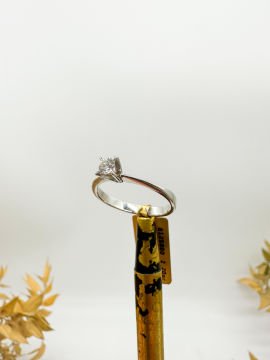 0.15 ct Pırlanta Tektaş Yüzük