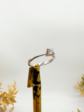 0.15 ct Pırlanta Tektaş Yüzük