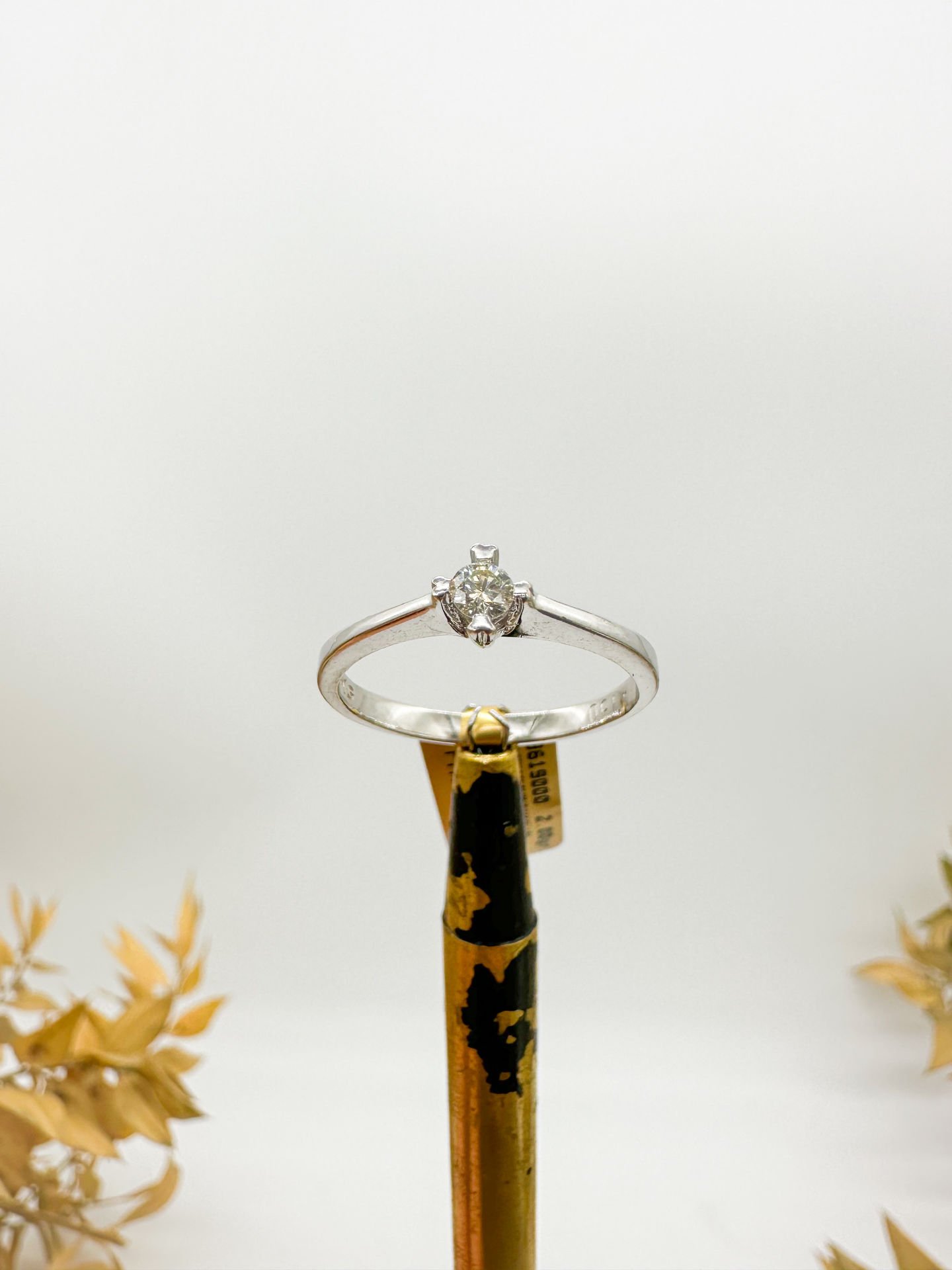 0.12 ct Pırlanta Tektaş Yüzük