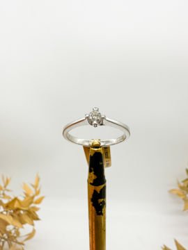0.12 ct Pırlanta Tektaş Yüzük
