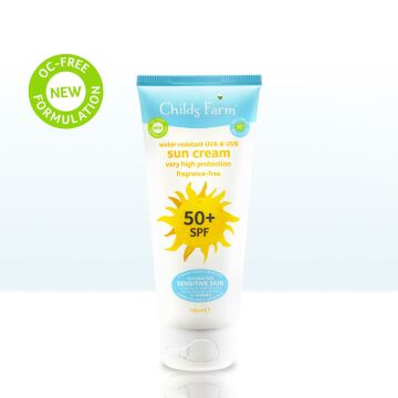Childs Farm 50+ SPF Sunscreen Unscented 100ml
