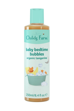Childs Farm Bio-Mandarine-Extrakt-Babybadeblase vor dem Schlafengehen, 250 ml