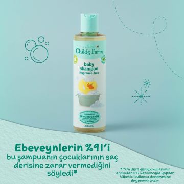 Childs Farm Parfüm İçermeyen Bebek Şampuan 250ml