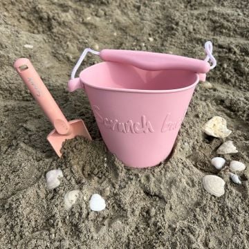 Scrunch Bucket Shovel Set - Pink