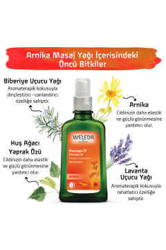 Weleda Arnika Massage-Oil Masaj Yağı 100ml