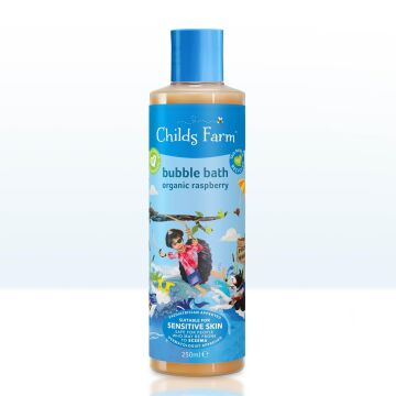 Childs Farm Bio-Himbeerextrakt-Badeschaum für Kinder, 250 ml