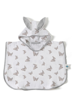Iconique Lapin Musselin-Poncho
