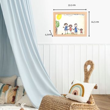 OUTLET Myminibaby Ahşap Oyuncak Etkinlik Resim Çerçeve Artbox