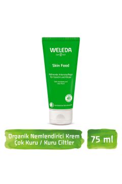 Weleda Skin Food Moisturizing and Nourishing Organic Care Cream 75ml - For Very Dry and Dry Skin