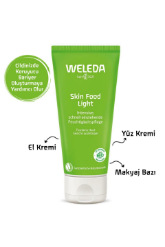 Weleda Skin Food Light Nemlendirici ve Besleyici Organik Bakım Kremi 75ml - Normal ve Kuru Ciltler için