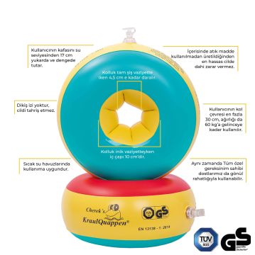 Myminibaby 60 Kg Genç - Yetişkin Yüzme Kolluk