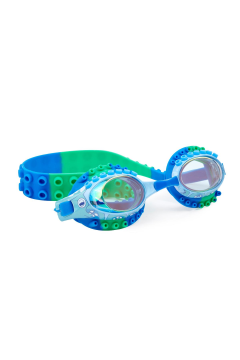 Children's Swim Goggles - Eel Green