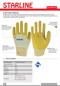 Nitril Eldiven Antibakteriyel E-251