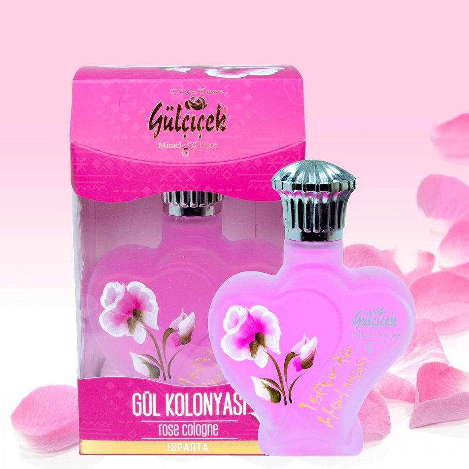 Gül Kolonyası Özel Motifli 200 ml        -  ISPARTA