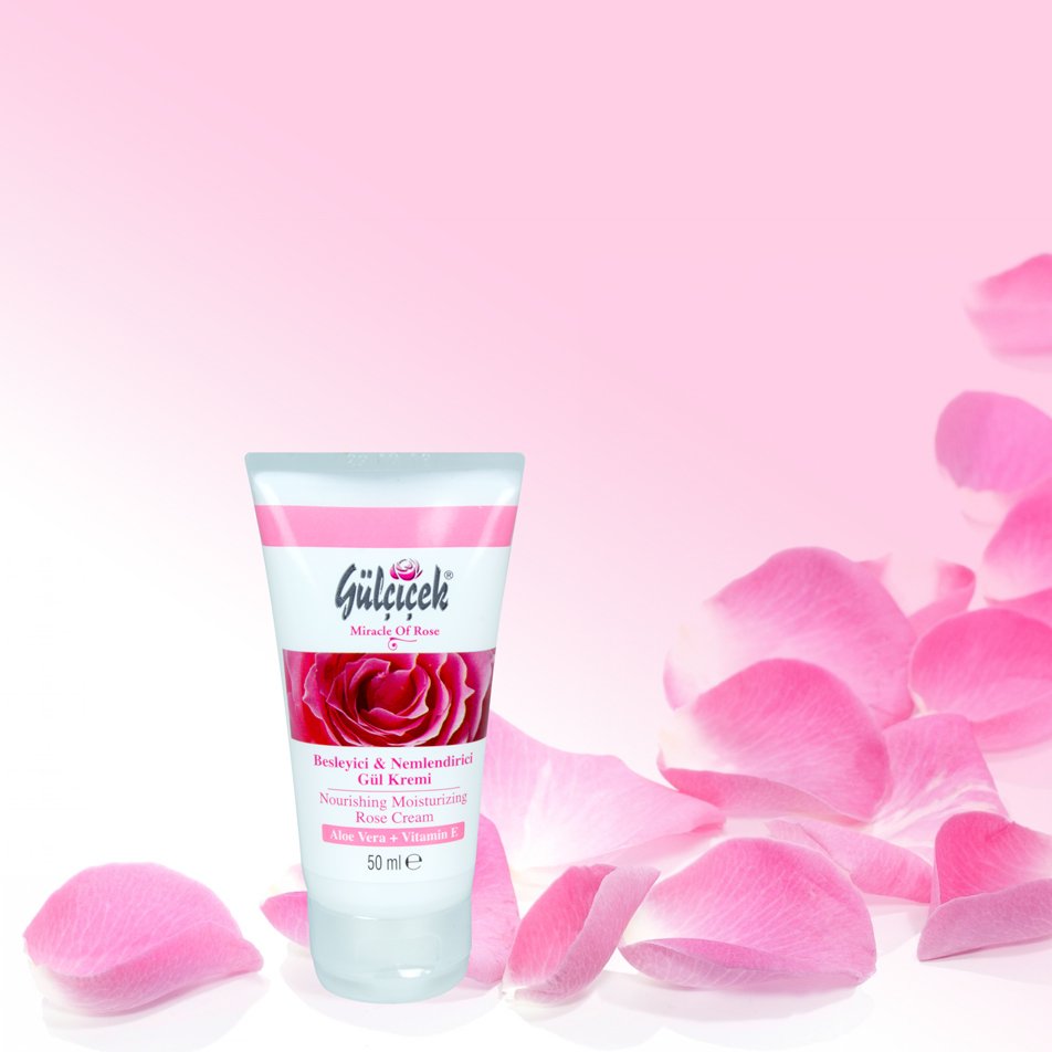 50 ml Besleyici & Nemlendirici Aloe Vera Gül Kremi