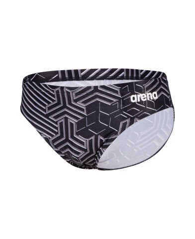 MEN'S ARENA KIKKO PRO SWIM BRIEFS ERKEK YÜZÜCÜ MAYOSU / BLACK-MULTI