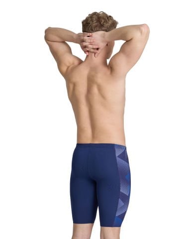 MEN'S ARENA HALFTONE SWIM JAMMER/NAVY TEAM NAVY ERKEK MAYOSU