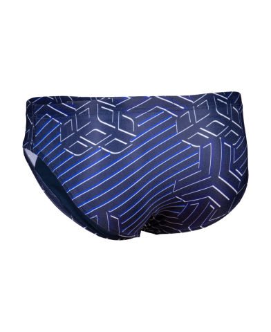 BOY'S ARENA KIKKO PRO SWIM BRIEFS ERKEK ÇOCUK YÜZÜCÜ MAYOSU / NAVY-MULTI